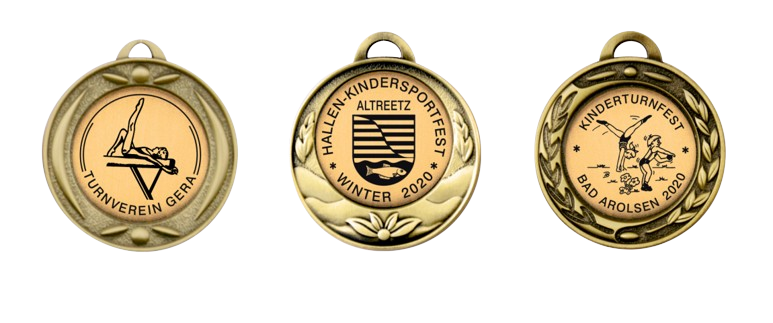 Medaillen m714, m717, m718 – Größe 50 mm