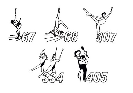 Akrobatik / Fitness Ausschnitt 1B