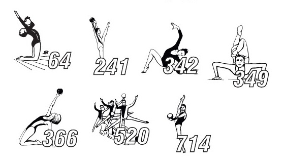 Fitness / Aerobic Ausschnitt 2A