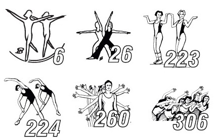 Rhythmische Gymnastik Ausschnitt 4A