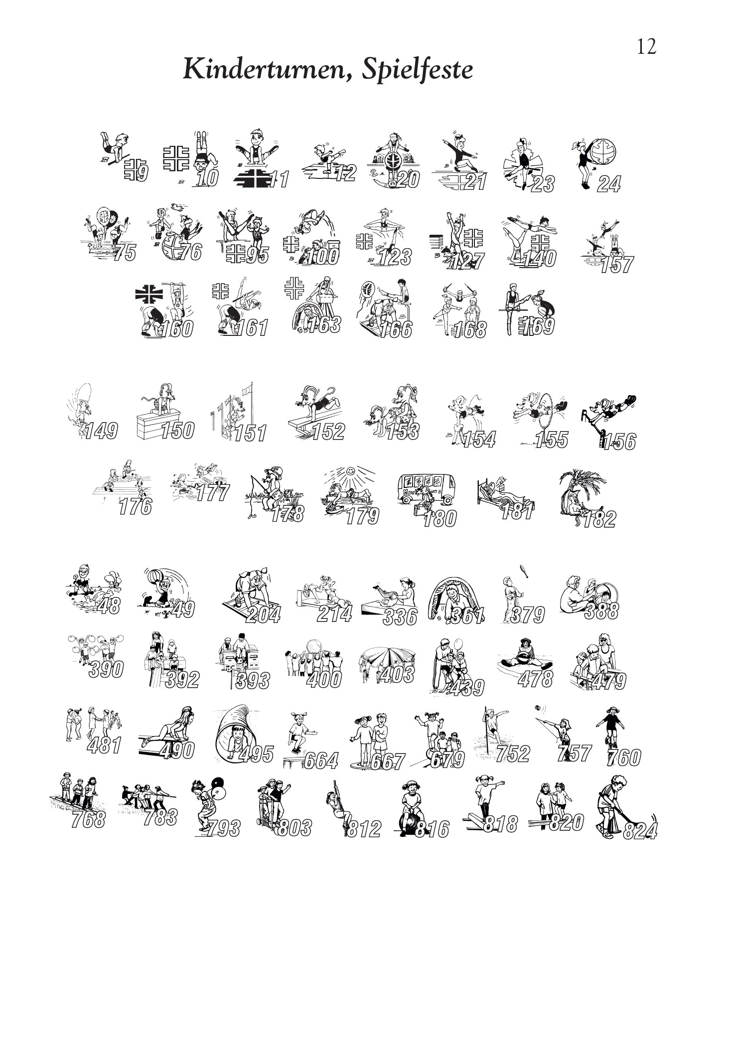 Kinderturnen, Spielfeste Seite 1