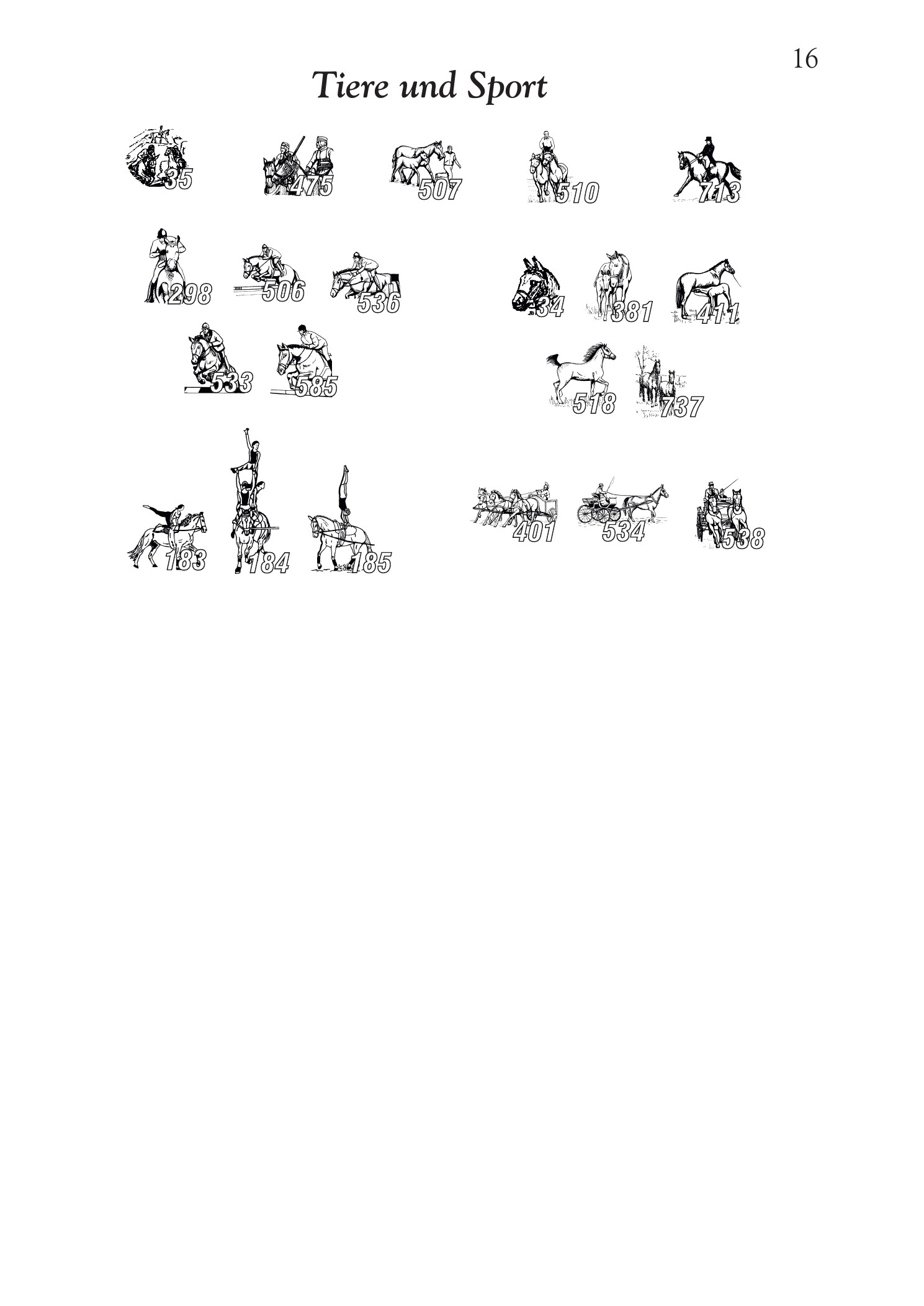 Tiere und Sport Seite 1